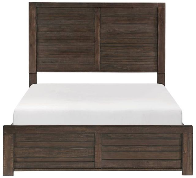 Homelegance® Longview Dark Brown Eastern King Panel Bed-2
