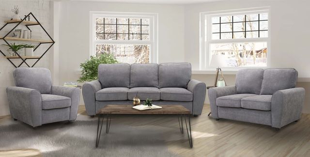 Mazin Furniture Bethany Grey Upholstered Accent Chair-3