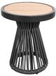 CabanaCoast® Customizable Cove Synthetic Fiber 16" Outdoor Round Side Table-0