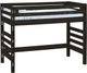 Crate Designs™ Furniture Espresso Twin Ladder End Loft Bed-0