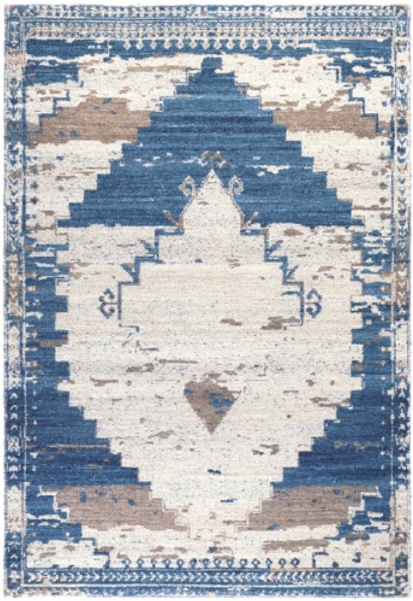 Signature Design by Ashley® Varnler Blue/Brown/Tan 5'x7' Area Rug