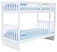 Donco Kids White Twin/Twin Mission Bunkbed-0