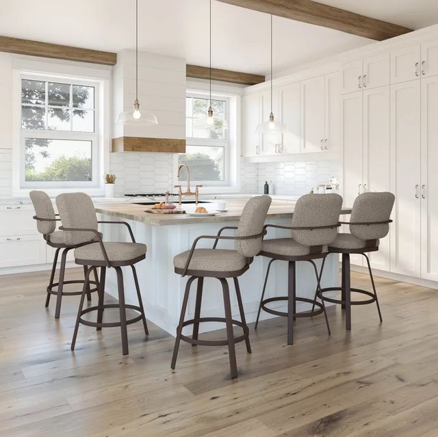Amisco Customizable Dorsey Swivel Counter Stool-2