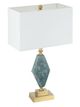 A & B Home Green/White Table Lamp-0