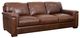 Soft Line Dallas Chestnut All Leather Sofa-0