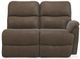 La-Z-Boy® Trouper Mink La-Z-Time® Left-Arm Sitting Reclining Loveseat-0