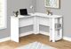Monarch Specialties Inc. White L-Shaped Desk-3
