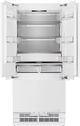 Vitara 36 in.19.5 Cu. Ft. Panel Ready Built In Counter Depth French Door Refrigerator-1