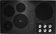 KitchenAid® 36" Black Electric Downdraft Cooktop-0