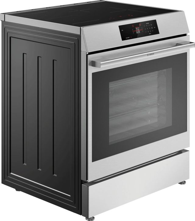 Bosch 500 Series 30'' Stainless Steel Induction Slide-In Range-3