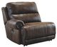 Benchcraft® Luttrell Espresso Left Arm Facing Zero Wall Power Recline-1