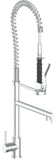 ZLINE Van Gogh Brushed Nickel Pull Down Spring Kitchen Faucet with Pot Filler-0