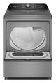 Whirlpool® 7.5 Cu. Ft. Radiant Silver Vented Electric Dryer with Steam Iron and AI Dry-1