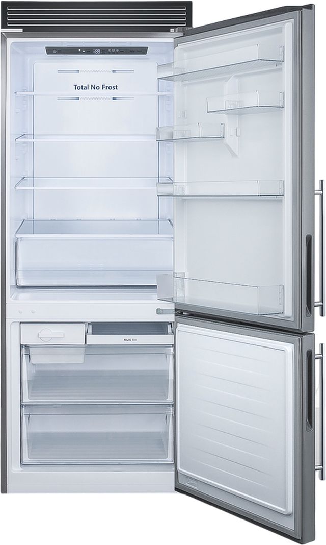 Summit® 27" Jet Black Refrigerator Grill-2