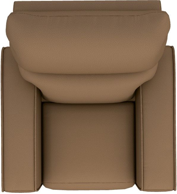 La-Z-Boy® Maddox Camel Power Rocking Recliner with Headrest-4