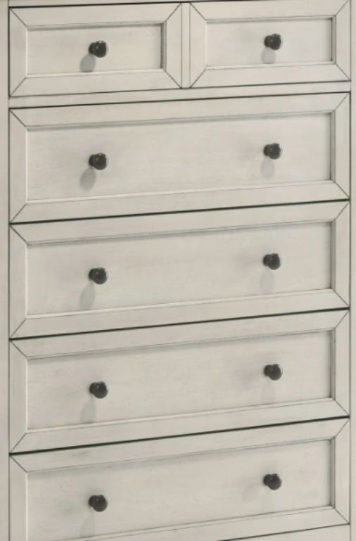 Intercon San Mateo Rustic White Youth Chest-2