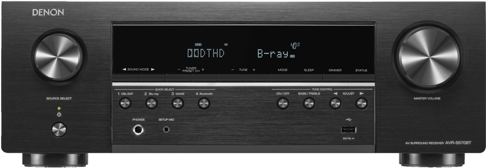 Denon® 5.2 Channel 8K Ultra HD AV Receiver
