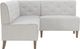 Powell® Auden Light Gray Nook Corner Bench-3