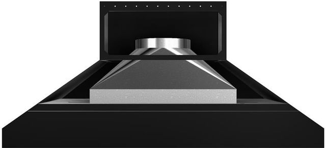 Vent-A-Hood® 66" Black Euro-Style Wall Mount Range Hood-3
