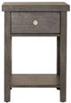 Liberty Furniture Modern Farmhouse Dusty Charcoal Side Table-1