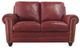 Luke Home Weston Cherry Loveseat-0