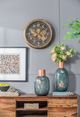 A & B Home Blue/Copper Vase-5