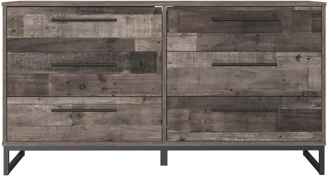 Signature Design by Ashley® Neilsville Multi Gray 53" Dresser-2