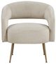 Homelegance® Roslyn Taupe Accent Chair-2