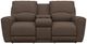 La-Z-Boy® Cassian Mocha Manual Reclining Loveseat with Console-1