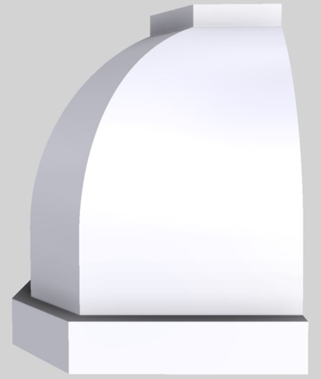 Vent-A-Hood® Designer Series 60" White Wall Mounted Range Hood-3