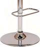 Armen Living Adele Black/Chrome/Walnut Swivel Bar Stool-4