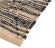 A & B Home Black/Brown 8' x 10 ' Rug with Loop Shuttle Weave Durrie-4