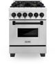 ZLINE Autograph Edition 24" Stainless Steel Pro Style Dual Fuel Range-0