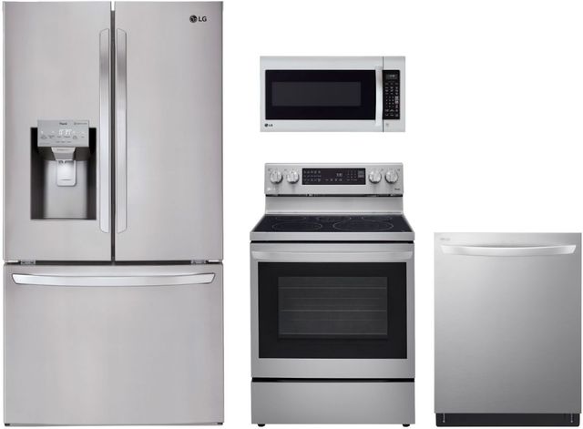 LG 4 Piece Stainless Steel Kitchen Package-0