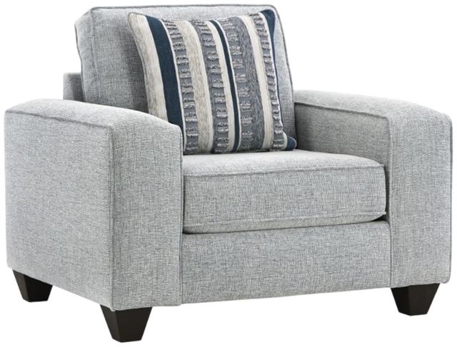 Albany Industries Persia Indigo Accent Chair-0