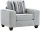 Albany Industries Persia Indigo Accent Chair-0