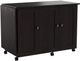Sauder® Select Cinnamon Cherry Easy Rolling Sewing and Craft Table/Cart-0