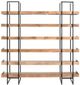 Crestview Collection Keaton Black/Brown Stain Etagere-1