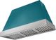 AGA Euclid 48" Salcombe Blue Wall Mounted Range Hood  with Brushed Nickel Trim-0
