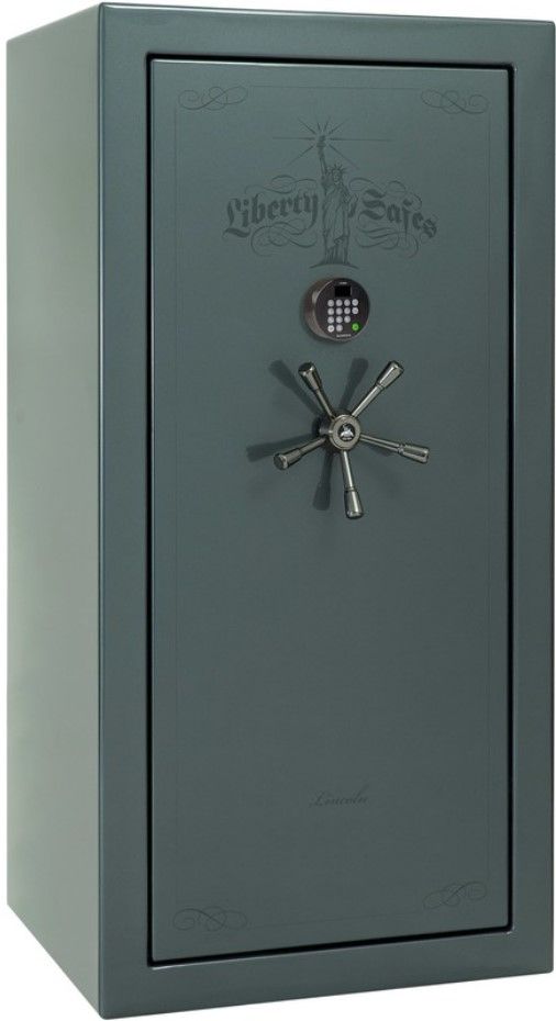 Liberty Safe Lincoln Forest Mist Gloss 25 Electronic Gun Safe-0
