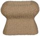 Century® Carrier and Company Warren Natural Wicker Outdoor Ottoman-1