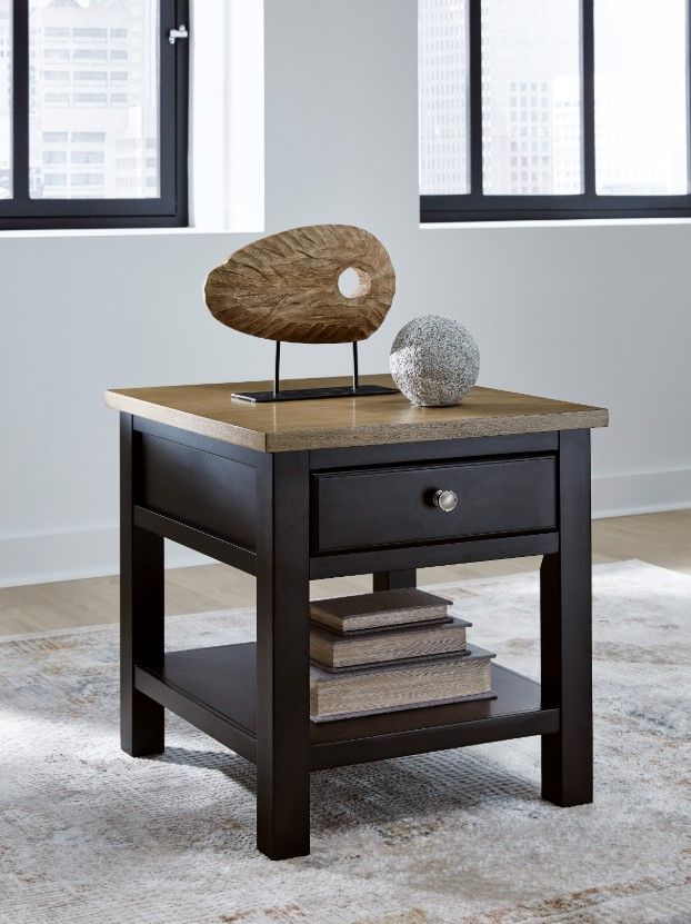 Signature Design by Ashley® Drazmine Brown End Table-3