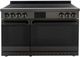 Induction Hardware 48" Black Stainless Steel Pro Style Induction Range-0