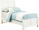 Vaughan-Bassett Bonanza White Full Sleigh Bed-0
