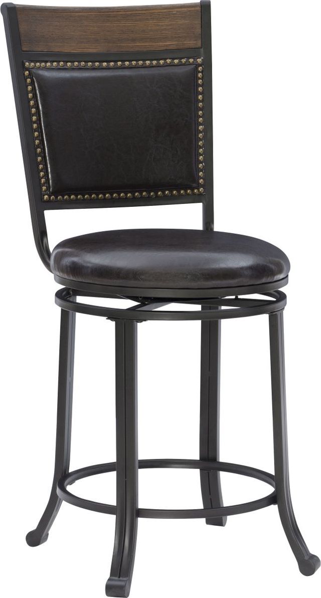 Powell® Franklin 5-Piece Brown/Umber Brown Counter Dining Set-4