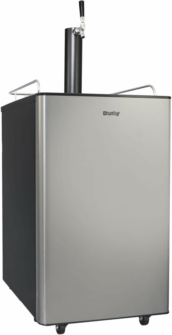 Danby® 5.4 Cu. Ft. Stainless Steel Beer Kegerator-1