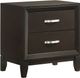 Beaumont Merlot 2-Drawer Nightstand-0