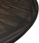 Elements International Amherst 5-Piece Black/Walnut Dining Set-5