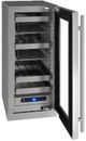 U-Line® 15" Undercounter Beverage Center with U-Adjust-2