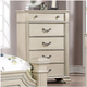 Furniture of America® Pamphilos Antique White Chest-0